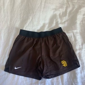 Nike padres shorts